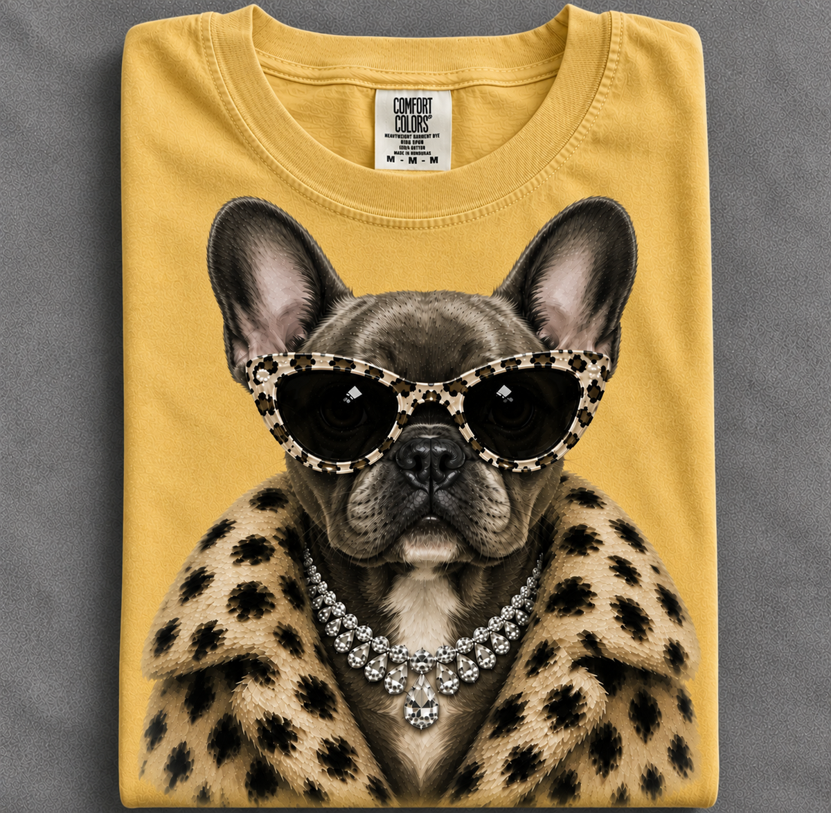 Blue Frenchie (Mustard)