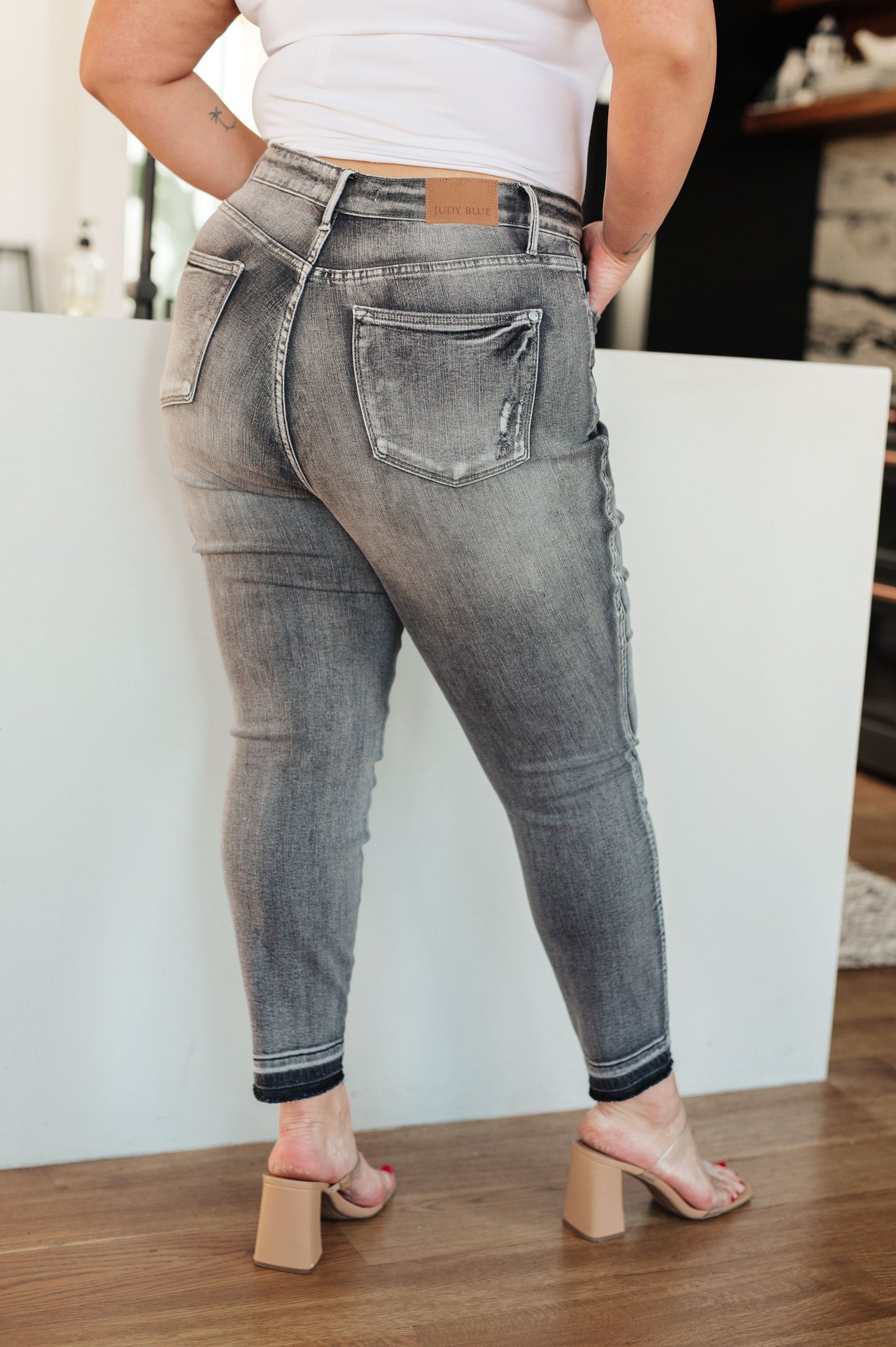 Hadley High Rise Control Top Release Hem Skinny - Judy Blue