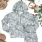 Shorter Halfzip Hoodie - Camo