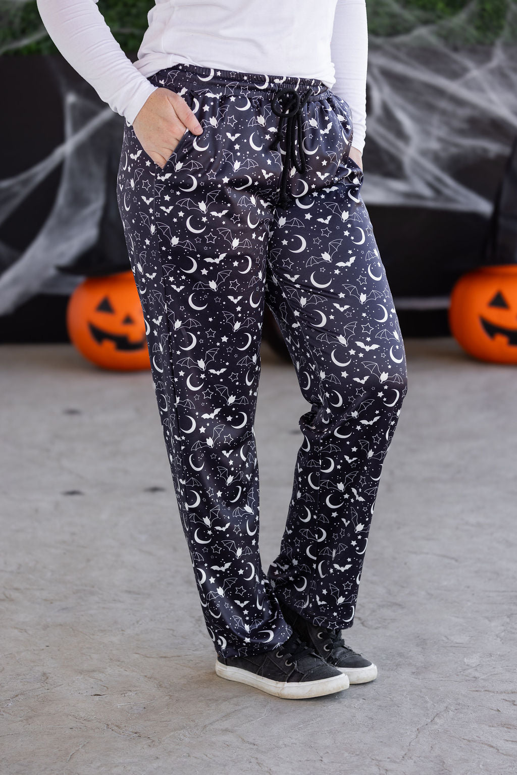 Lounge Pants - Midnight Bats FINAL SALE
