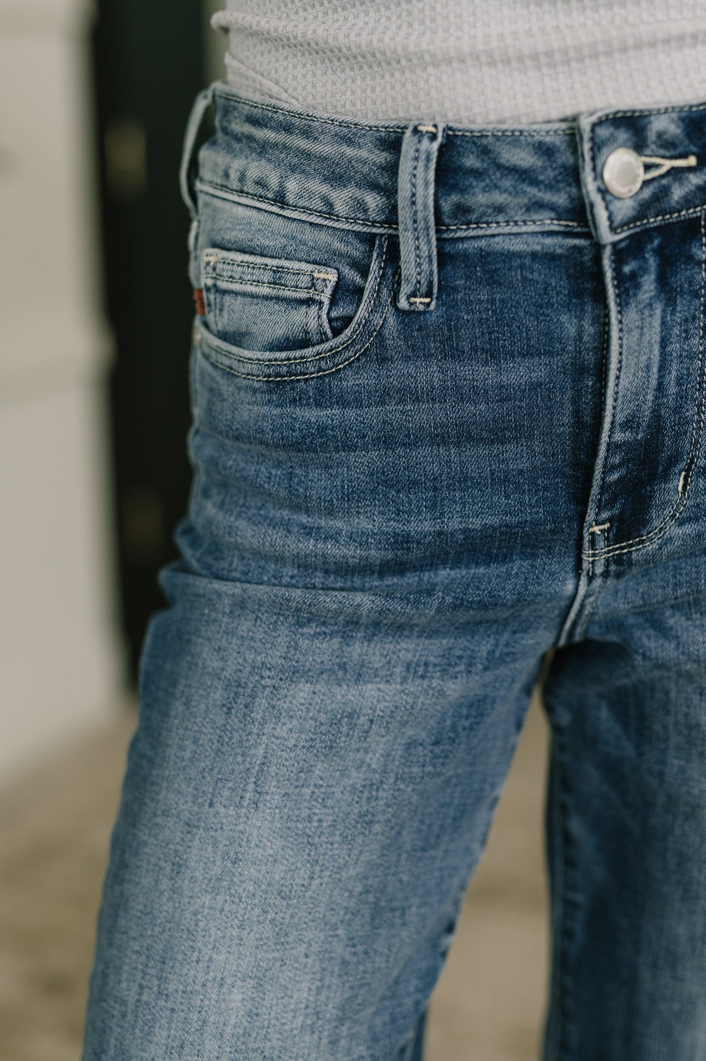 Molly Mid Rise Straight Denim - Judy Blue