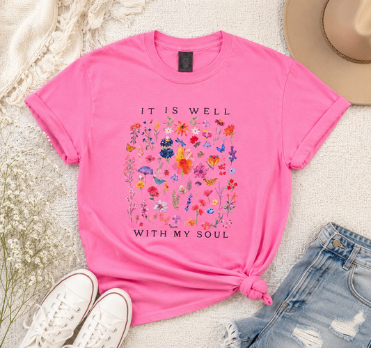 PREORDER: It Is Well With My Soul Tee // eta 2 weeks