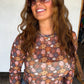 PREORDER: Fall Floral Mesh Tops // eta Sept