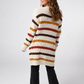 Fall Striped Cardigan
