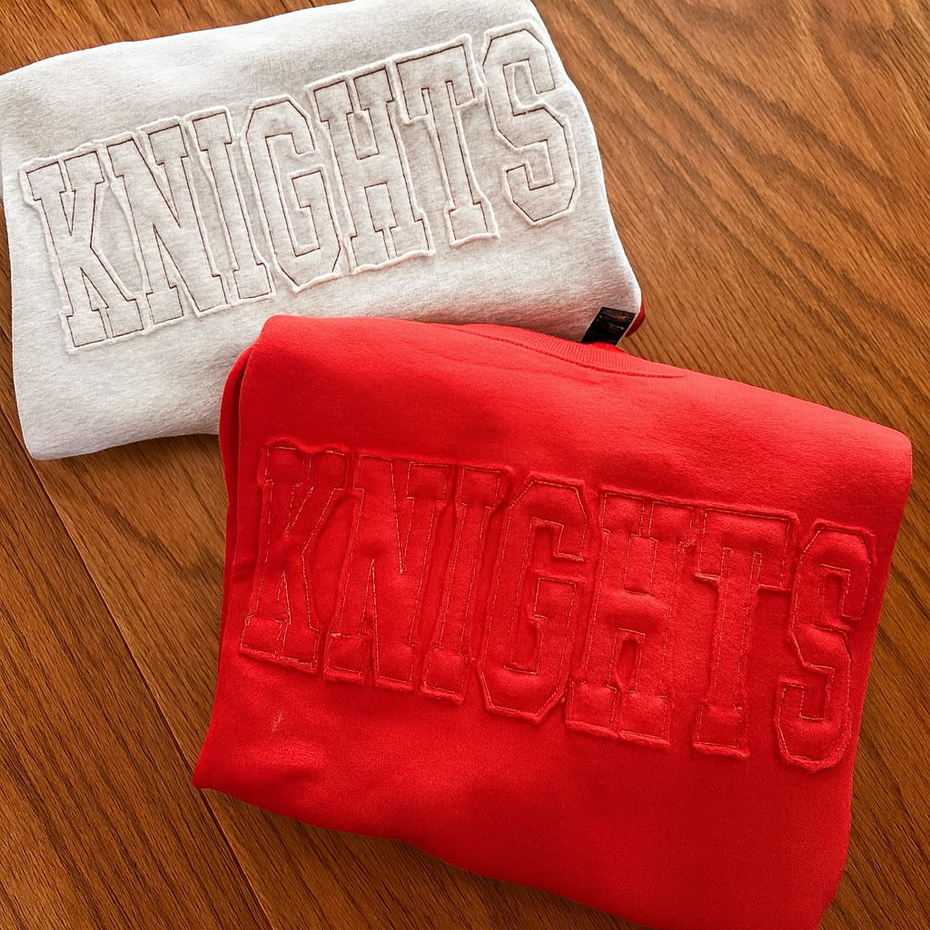 Applique Custom Sweatshirt Preorder // ships in 1-2 weeks