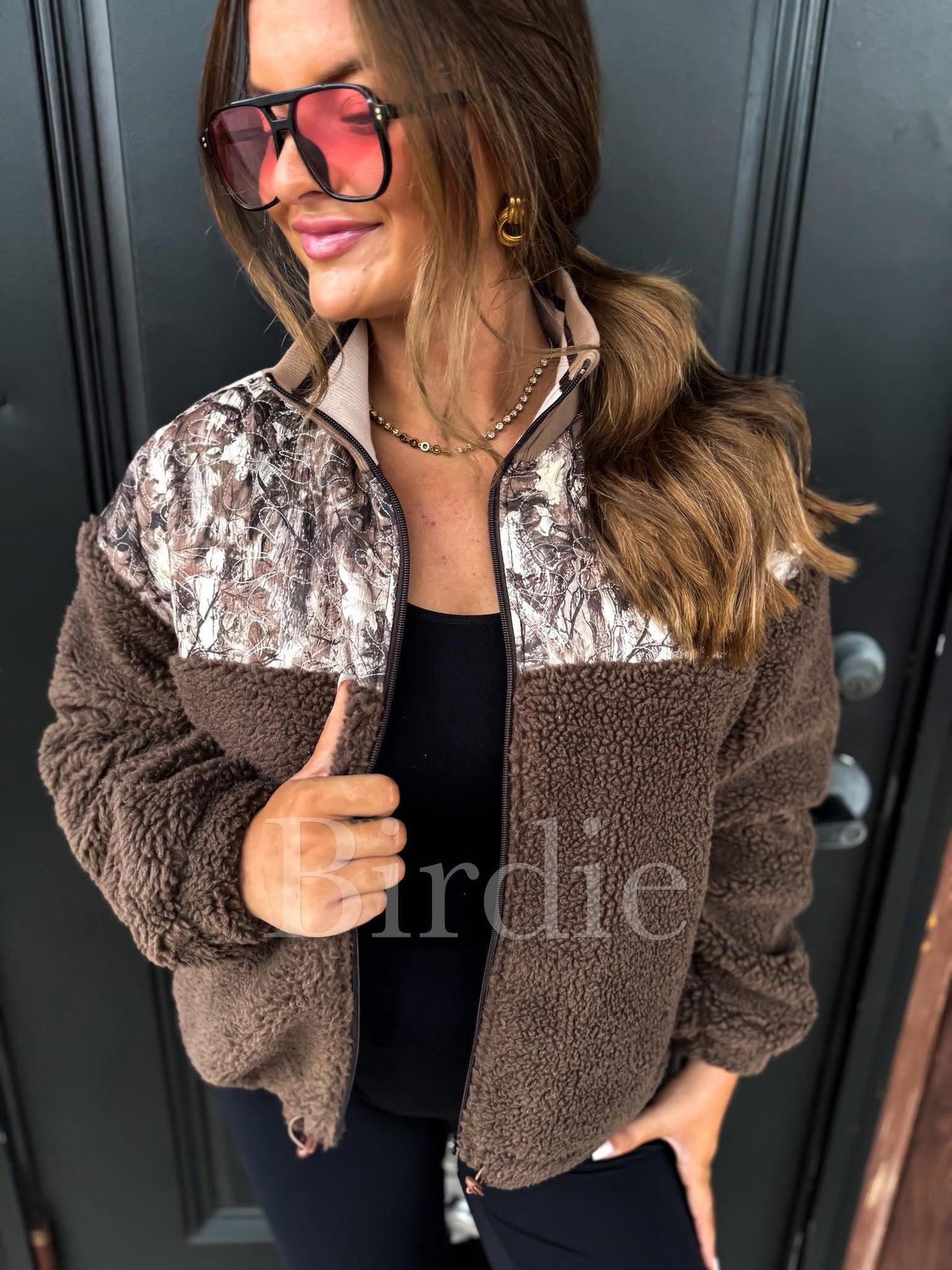PREORDER: Everwild Sherpa Camo Zip // eta 3-4 weeks
