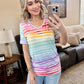 Sophie Top - Rainbow Stripes