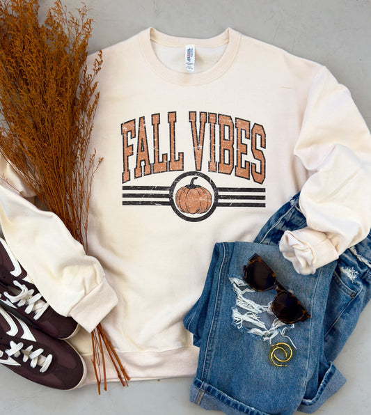 PREORDER: Fall Vibes SWEATSHIRT // ships in 2 weeks