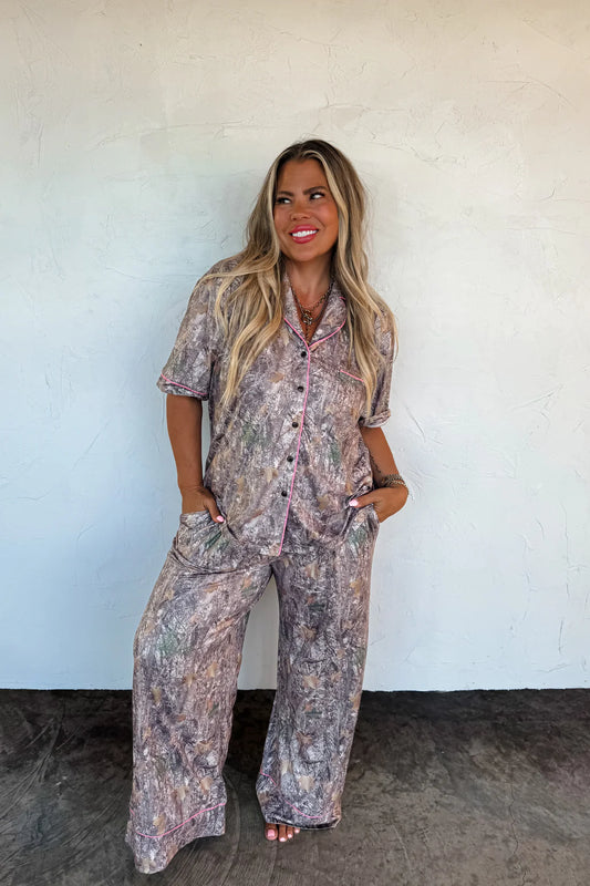 Woodland Camo Luxe PJ