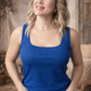 *new* Rachel Ribbed Tank - Royal Blue