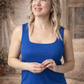 *new* Rachel Ribbed Tank - Royal Blue