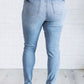 Tummy Control Contrast Wash Skinny Jeans - Judy Blue
