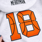 PREORDER: Embroidered Hood - Custom Appliqué Number // ships in 1-2 weeks