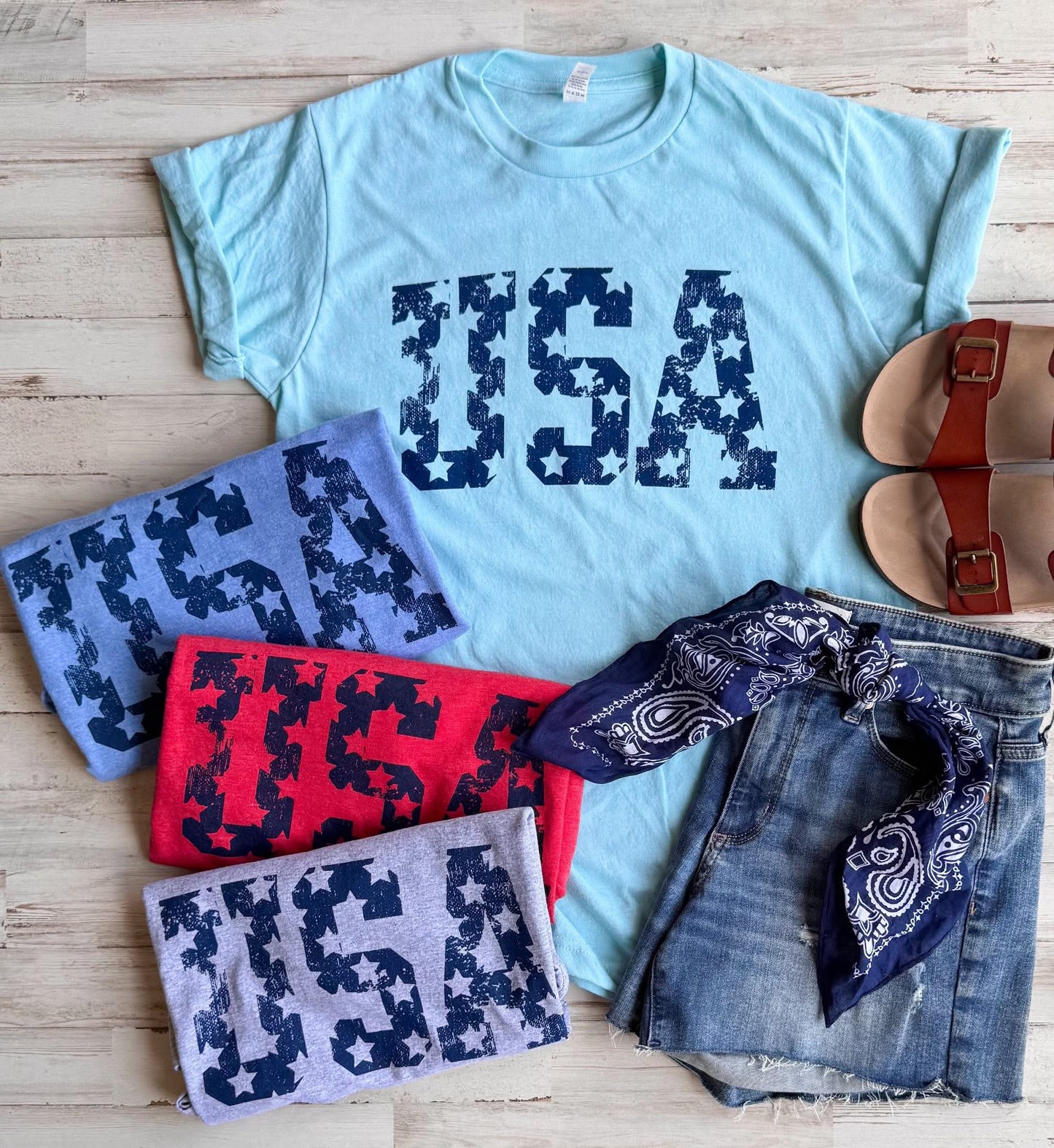 PREORDER: USA Star Tee