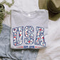 USA Floral Tee Preorder