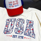 USA Floral Tee Preorder
