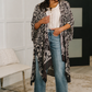Bella Vida Open Front Floral Print Kimono