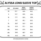 Alyssa Long Sleeve Top - Autumn Watercolor