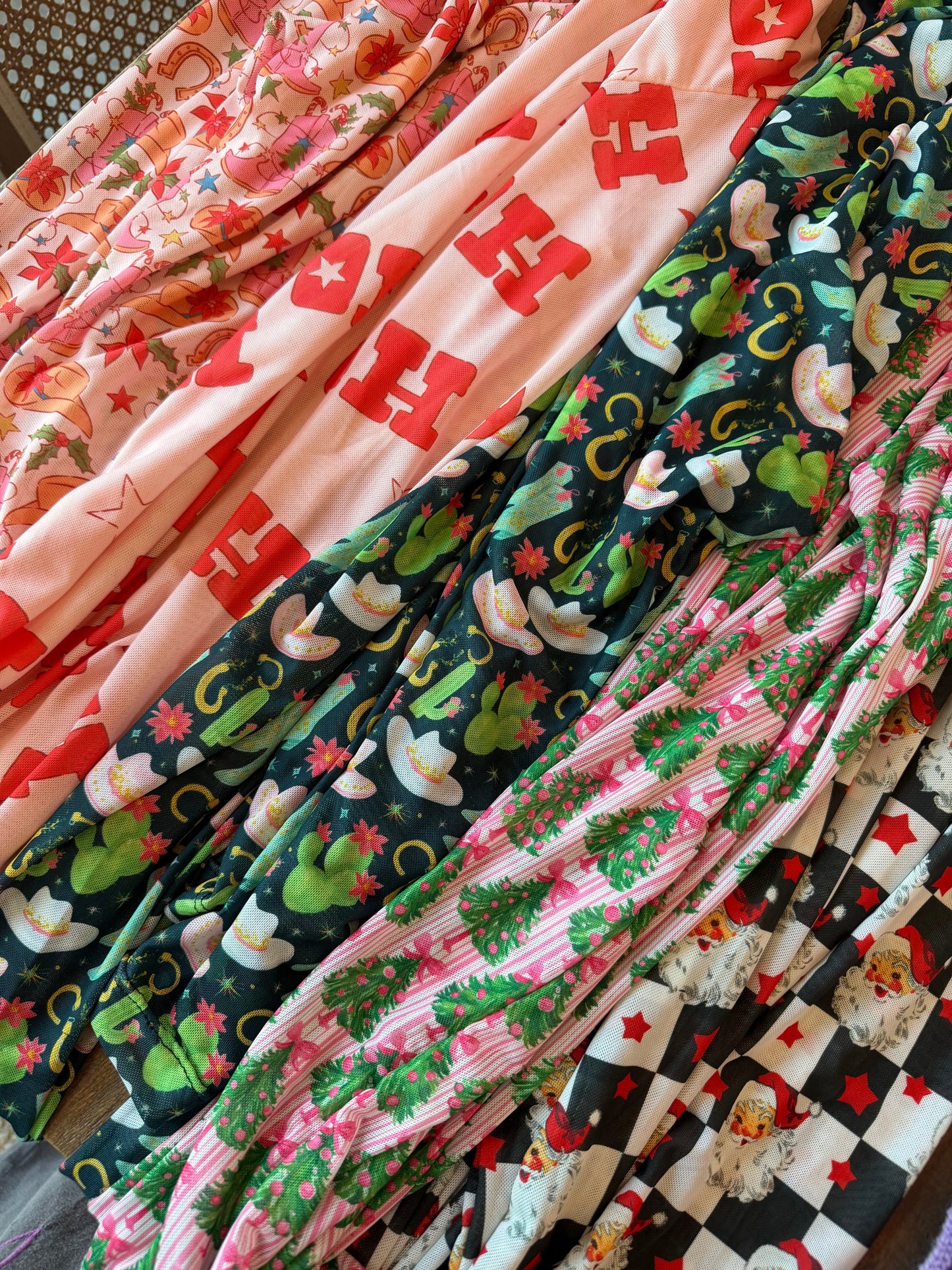 WKND DEAL//PREORDER: Merry Meshmas Tops - 5 Prints // eta Oct - early Nov