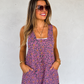 PREORDER: Denim Daisies Romper // eta June-July