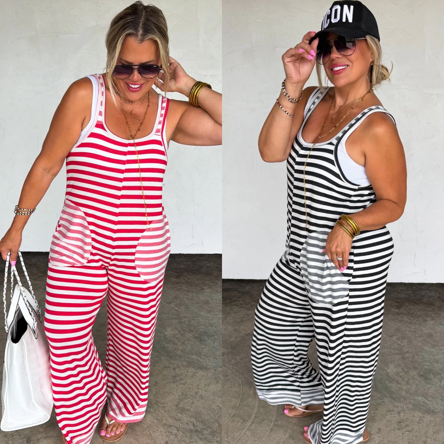 *last chance* PREORDER: Ricki Stripe Terry Romper // eta Aug