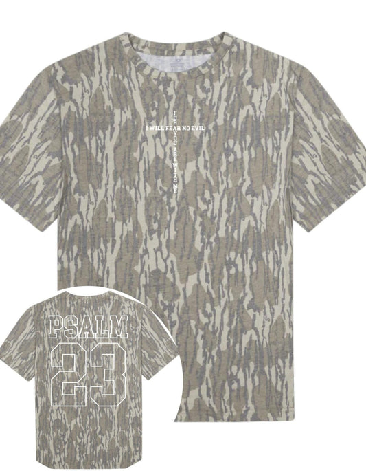 PREORDER: Psalm 23 Bottomland Camo Tee