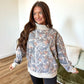 PREORDER: The Ridge Mock Neck in Timber Haze Camo// ships in 2-3 weeks