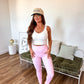 PREORDER: Sculpt Leggings in Pinky Promise Dot // eta September - October