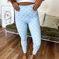 PREORDER: Sculpt Leggings in Powder Blue Dot // eta September - October