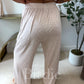 FLASH SALE // PREORDER: Short Sleeve PJ Set in Honey Leopard // ships in  3-4 weeks
