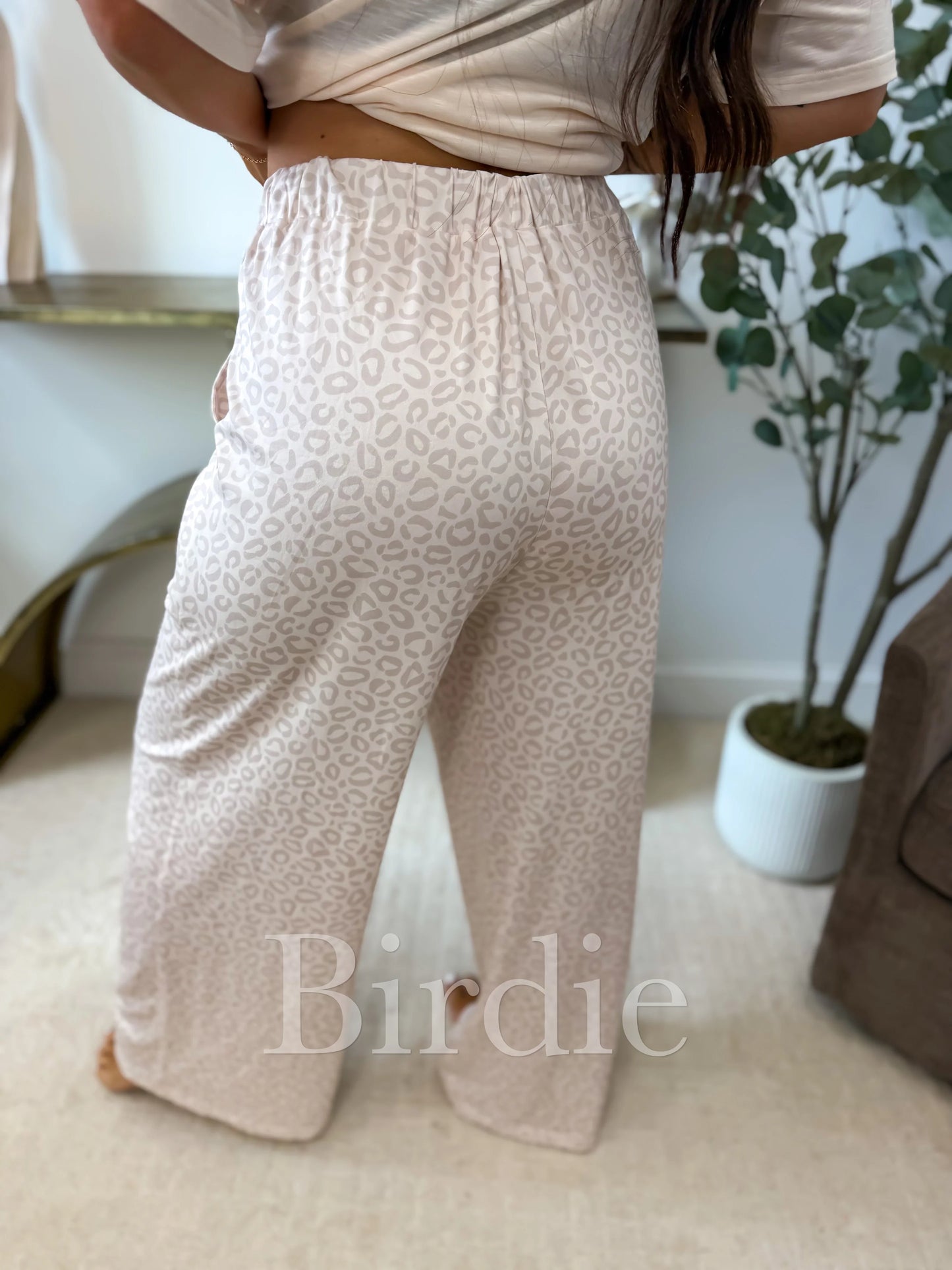 FLASH SALE // Preorder // Stretchy Lounge Pants 2.0 in Honey Leopard // ships in about 3-4 weeks