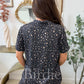 PREORDER: Short Sleeve PJ Set in Deep Wild Animal // eta 3-4 weeks