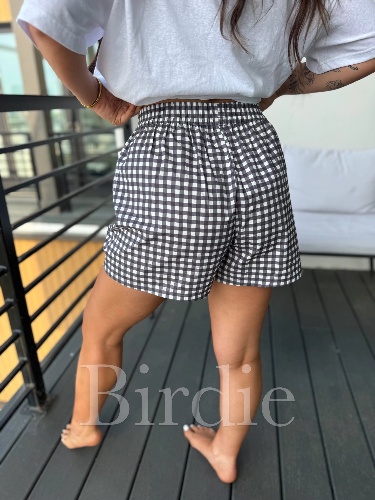 PREORDER: Darling Checkered Boxer Shorts // ships in 3-4 weeks