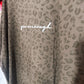 Enough Brown Leopard Puff Tee // ships in about a week