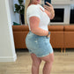 Classic High Rise Distressed Cuffed Cutoff Shorts - Judy Blue