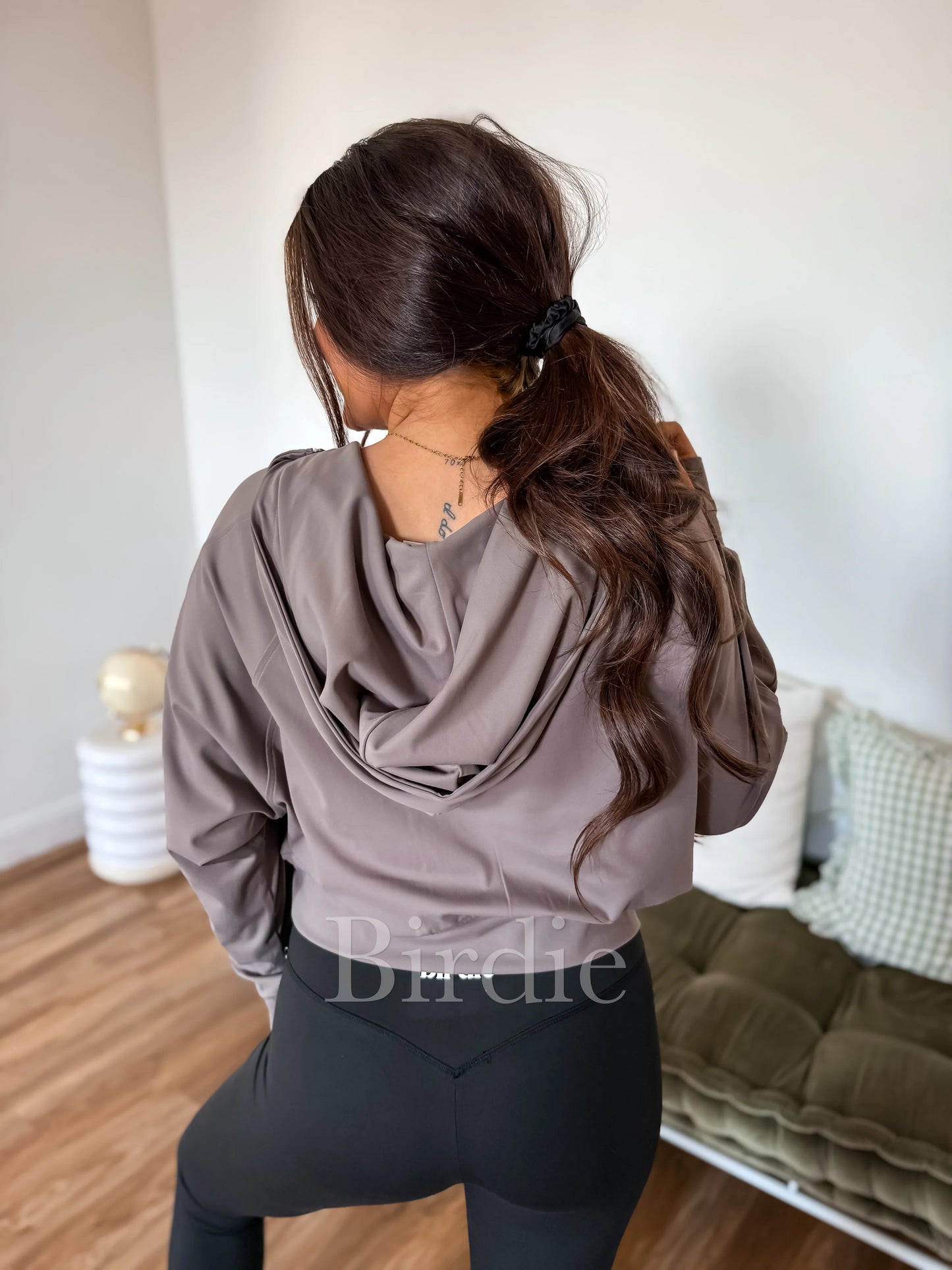 PREORDER: Quarter Zip Pullover in Smoky Taupe // ships in 2-3 weeks