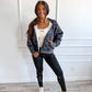 PREORDER: Blackout Duck Camo Zip Hoodie // 3-4 weeks eta