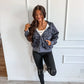 PREORDER: Blackout Duck Camo Zip Hoodie // 3-4 weeks eta
