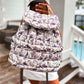PREORDER: Quilted Backpack in Duck Camo // eta May