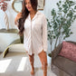 PREORDER: Long Sleeve Sleep Dress in Honey Leopard // eta 3-4 weeks