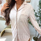 PREORDER: Long Sleeve Sleep Dress in Honey Leopard // eta 3-4 weeks