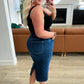 High Rise Denim Midi Skirt - Judy Blue