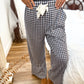 Preorder // Stretchy Lounge Pants 2.0 in Darling Checkered // eta July
