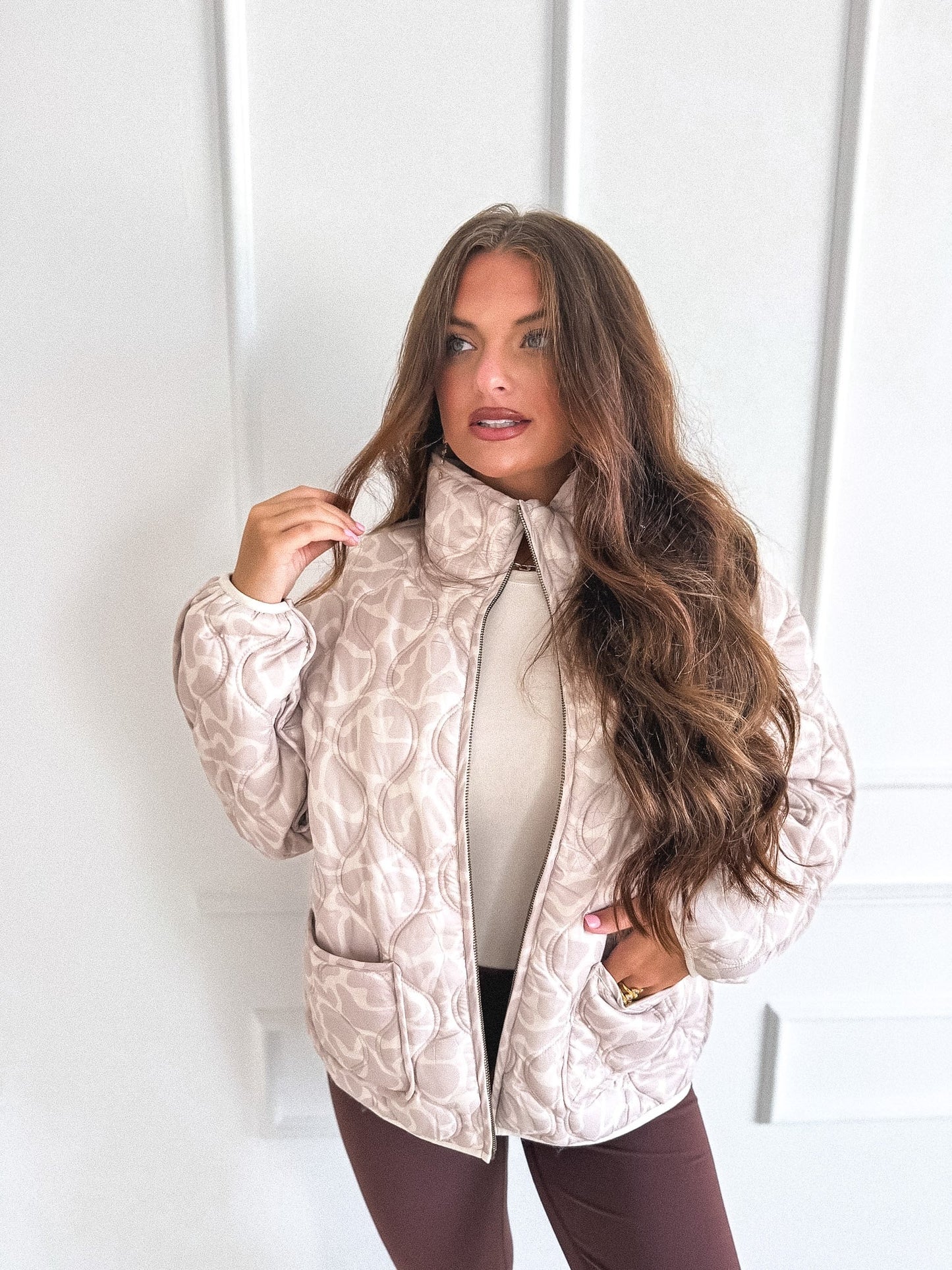 PREORDER: Cozy Puff Jacket in Bare Marsh Camo // eta Oct - early Nov