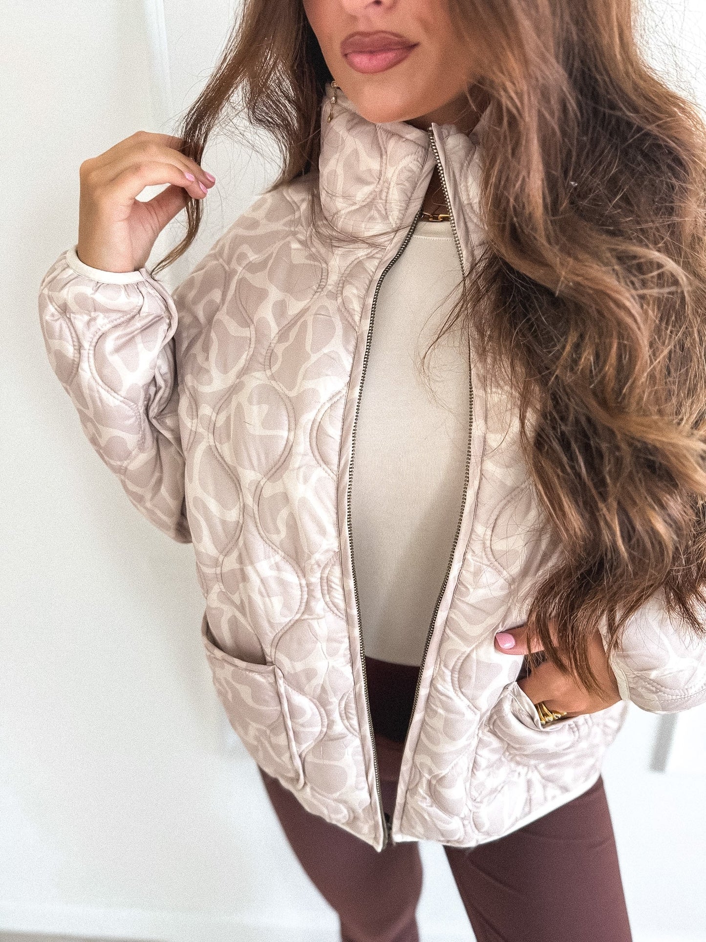 PREORDER: Cozy Puff Jacket in Bare Marsh Camo // eta Oct - early Nov