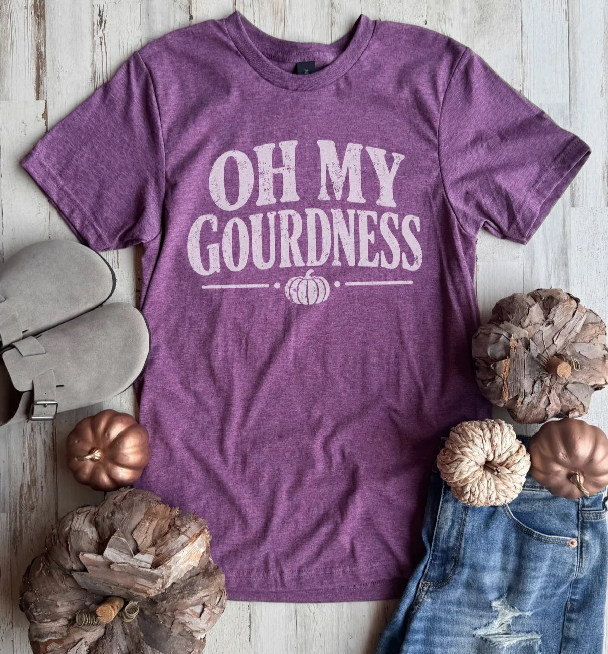 FLASH DEAL // PREORDER: Oh My Gourdness Tee // ships in about 2 weeks