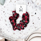 IN STOCK Plaid Snowflake Scrunchie FINAL SALE