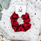 IN STOCK Velvet Scrunchie - Red FINAL SALE
