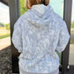 PREORDER: Hoodie in Silver Skies Camo//eta September - October