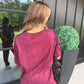 PREORDER: Tee & Boxer Pant Set in Wild Mulberry // eta Nov - Early Dec